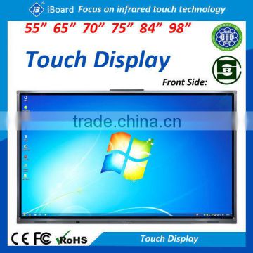 55 65inch hot sales All in one pc Interactive Electronic LED touch monitor for education and office