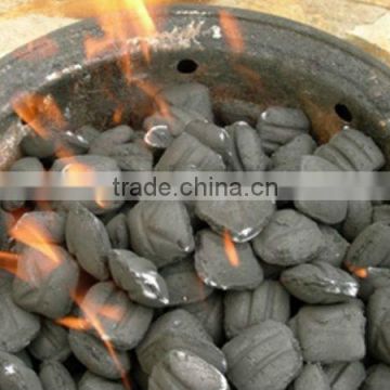 Pillow Shaped CocoShell Charcoal Briquettes