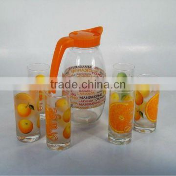 1.5L glass drinking decanter