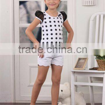 girls t-shirt pant set girls clothing short sets wholesale clothing sets