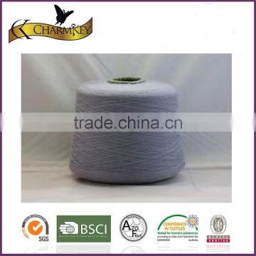 Super wash wool and polyester blend knitting yarn