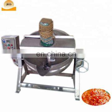 200 liter electric cooking pot with mixer jacket kettle