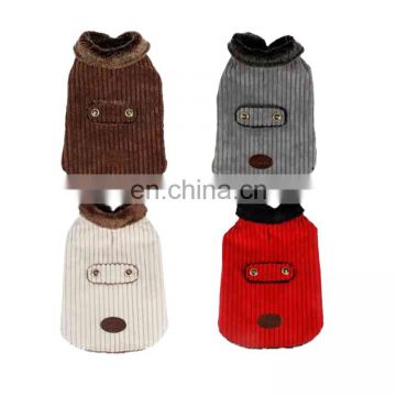 High Quality Inexpensive Custom Winter Luxury British Style Dog Clothes