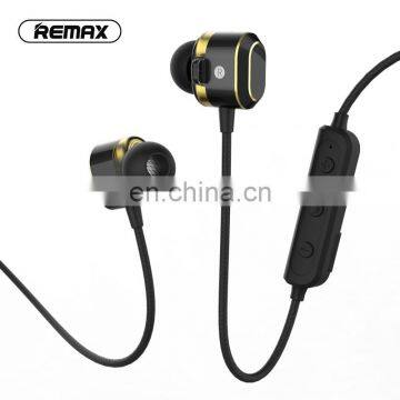 Remax 2020 newest Dual Moving Coil Intelligent quad core dual power bluetooth earphone