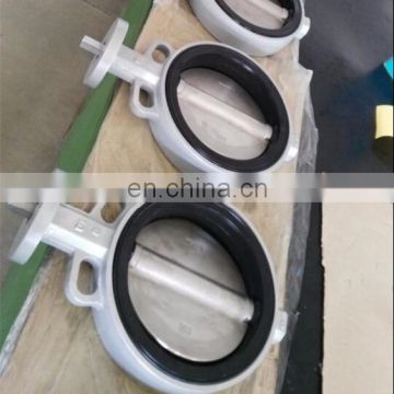 Customized OEM Brand EPDM NBR Seat Stainless Steel Butterfly Valve With Handle