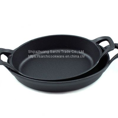 Cast Iron Round Dish Pan Kitchen Cast Iron Oval Dish