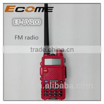 dual band FM pocket 5W woki toki Ecome ET-UV100