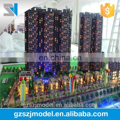 High Quality Scale Monomer Residential&Villa wooden case miniature building model