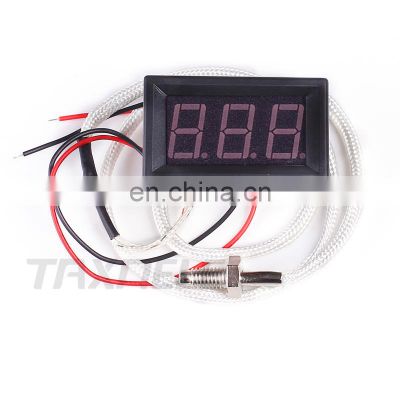 0~800C   K-type M6 Screw Thermocouple 12V Temperature Meter Car Monitor Meter Thermograph