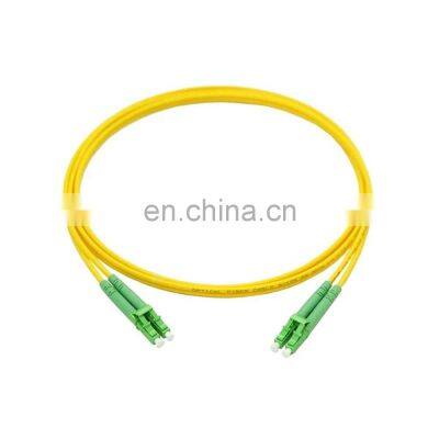 High Quality patch cord lc 15m LC APC Duplex Single mode G657A G652D Fiber Jumper Fiber Optic Patch cord