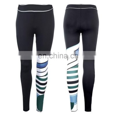 Custom Ladies Sports Wear Gym Fitness Clothing Sublimation Printed Leggings / Factory Direct Sale Women leggings