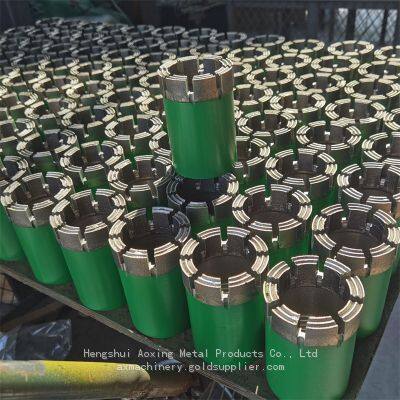 Impregnated Diamond Core Drill Bit for Hard Rocks