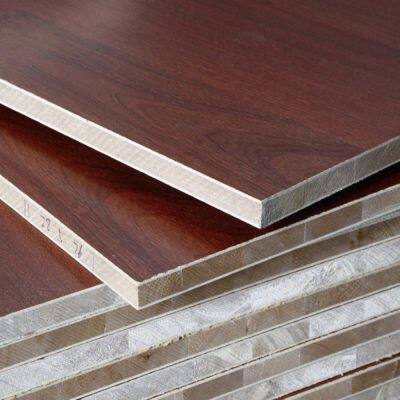 Melamine Block board and Veneer Block board for Furniture Board Hot Sales