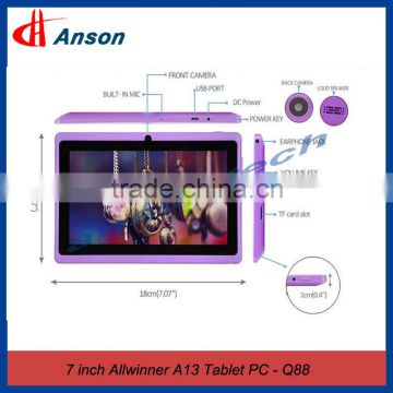Low Price 7 Inch Tablet PC With Usb Port