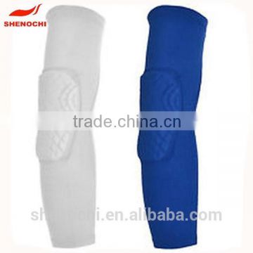 Quick dry OEM padded knee brace with elastic band anti slip knee compression sleeves
