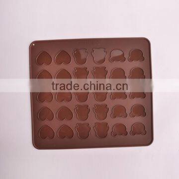 Hot Selling Silicon Cake Mould Brown