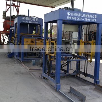Fujian long wearable good hydraform vibrated auto working brick machine LS8-15