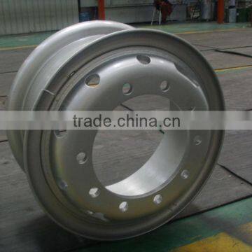 Heavy truck wheel 7.50V-20, industrial wheel for 10.00-20 tire