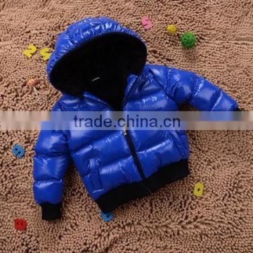 2015 new design 100% polyeaster warm keeping children winter down jacket