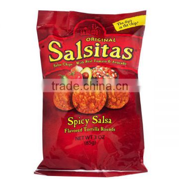 Potato chips snack food packaging bag
