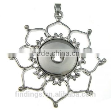 CJ3028 zinc alloy snap buttons cheapest,snap metal pendant necklace charm jewelry