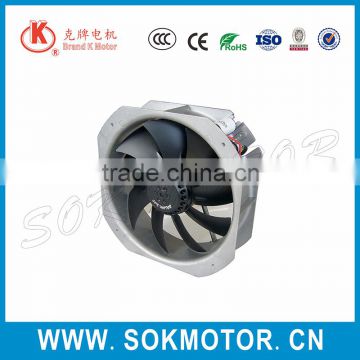 220V 250mm large air flow ac axial flow fan motor