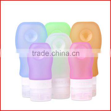 Screen printing surface handling body lotion bottle for cosmetic