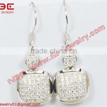 2012 new fashion silver earring