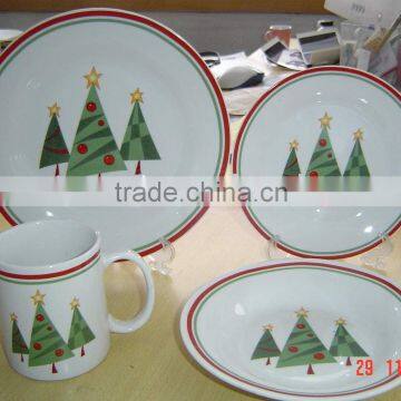 16pcs Christmas Dinnerware set