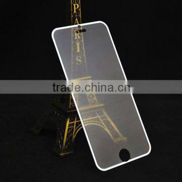 Factory 0.33mm full cover protector 3d metal tempered glass for iphone 6