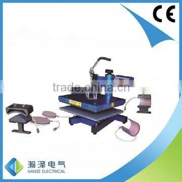 High quality sublimation 6 in 1 combo heat press machine