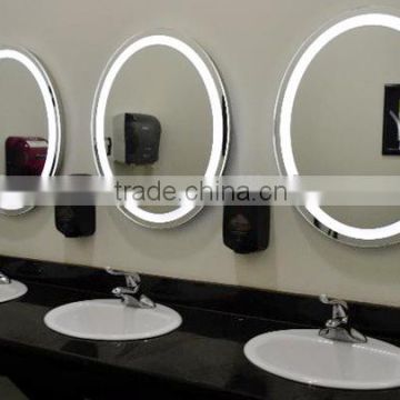 Popular selling LED round bathroom mirror with 3000K / 6000K light