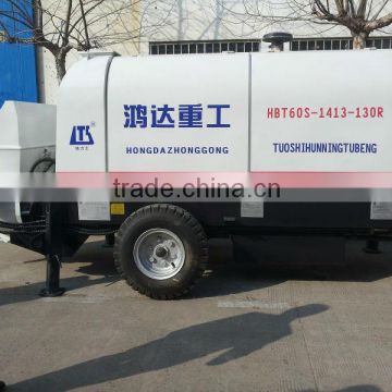 HONGDA Trailer Concrete Pump HBT60S1816 145R ISO CCC CE