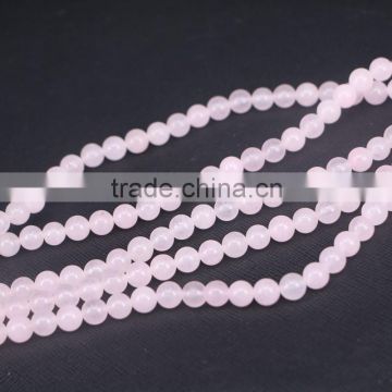 8mm Rose Quartz Round Beads Natural 15'' Fashion Jewelry Making
