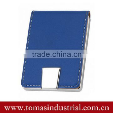 Guangzhou hot selling pu leather mens business card holder