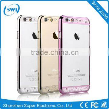 Good Quality Crystal Bling PC Cases For iPhone 6S/6 Plus,Wholesale Alibaba Phone Case Cover For iPhone 6S/6 Plus