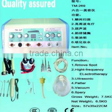 6 in 1 ultrasonic facial cleaning and breast enhancement machine tm-269