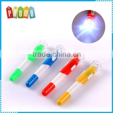 Wholesale plastic LED lighting ballpoint pens for promotional gifts, Advertising LED Light Ball Pen