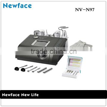 China Supplier NV-97 skin scrubber ultrasound galvanic	photon lid light therapy	diamond dermabrasion microdermabrasion machine