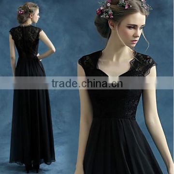 sexy transparent black party dress evening traditional dresses