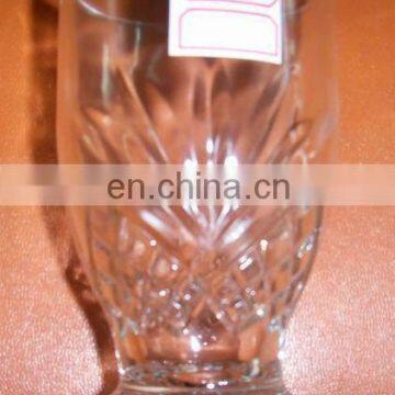 12 pcs cutting glass cup