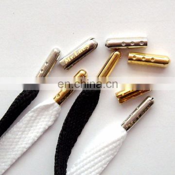 custom shoelace tips with metal lace