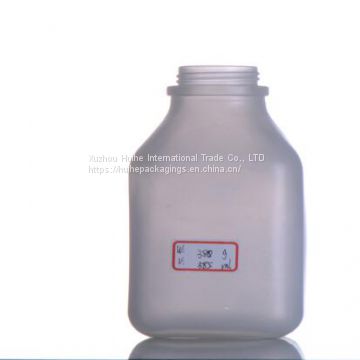 500ml glass dairy milk bottle with cork