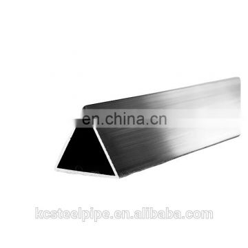 Polishing 201 202 304 Stainless Triangle Steel tube for Decoration