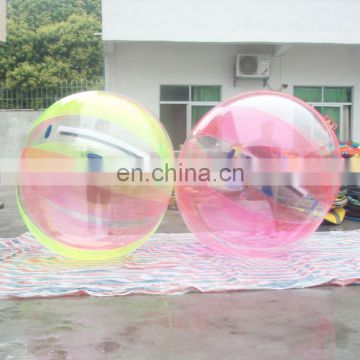 Custom Size Color Inflatable Water Walking Balls Water Park Float Ball For Sale