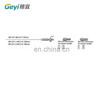 Factory Direct Geyi  Reusable Medical Instrument Veress Needle