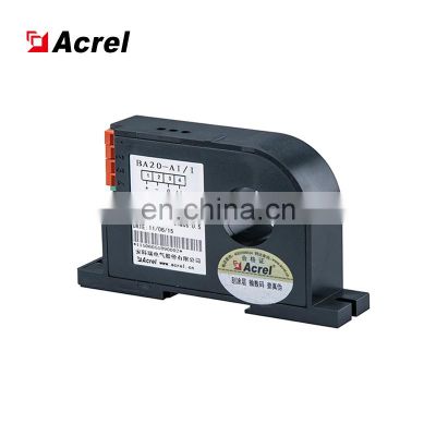 Acrel AC current transducer input:AC 0-200A output:DC 4-20mA/0-20mA CTs true RMS accuracy class 0.5 0.2 current sensor BA20-AI/I