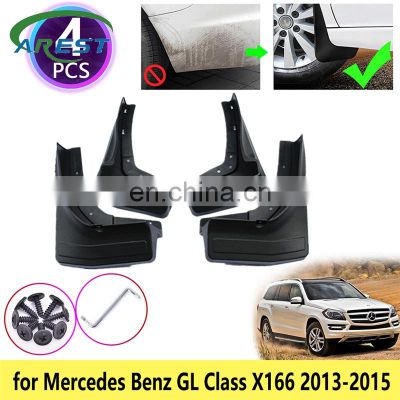 4 PCS for Mercedes Benz GL Class 2013 2014 2015 Mudguards Mudflaps Fender Guards Mud Splash Accessories GL350 GL400 GL450 GL500