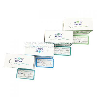 surgical sutures catgut with needles
