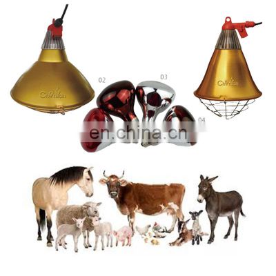 Infrared Heating Lamp For Poultry Farm Heat Lamp Waterproof For Animals Poultry Husbandry Equipment